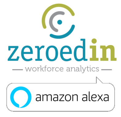 ZeroedIn Unveils Skill for Amazon Alexa for Voice-Enabled Workforce Analytics