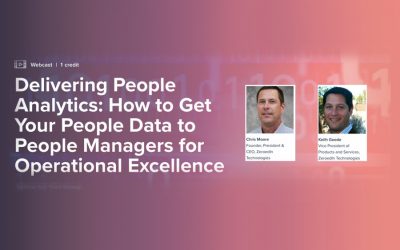 November 10 Webcast: How to Get Your People Data to People Managers for Operational Excellence